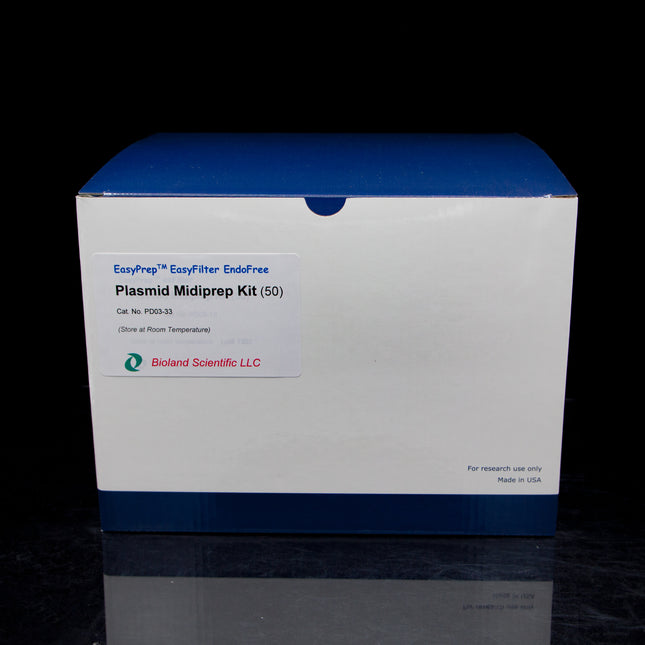Endofree EasyFilter Plasmid Midiprep Kit (25 Preps)
