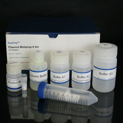 Plasmid midiprep-II kit (10 Preps)