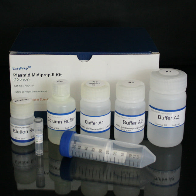 Plasmid midiprep-II kit (10 Preps)