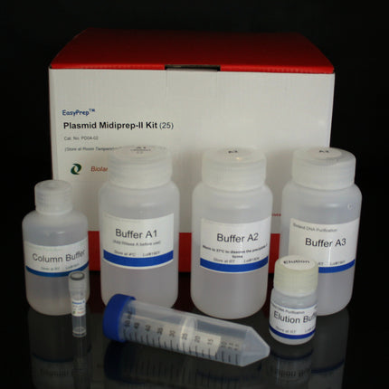 Plasmid midiprep-II kit (25 Preps)