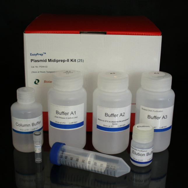 Plasmid midiprep-II kit (25 Preps)
