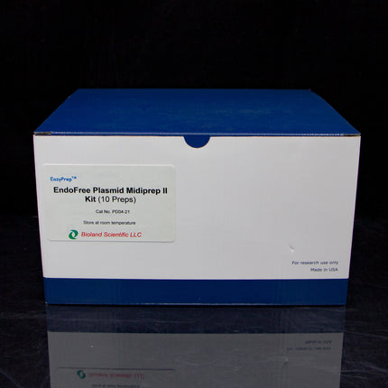 Endofree plasmid midiprep II kit (10 Preps)