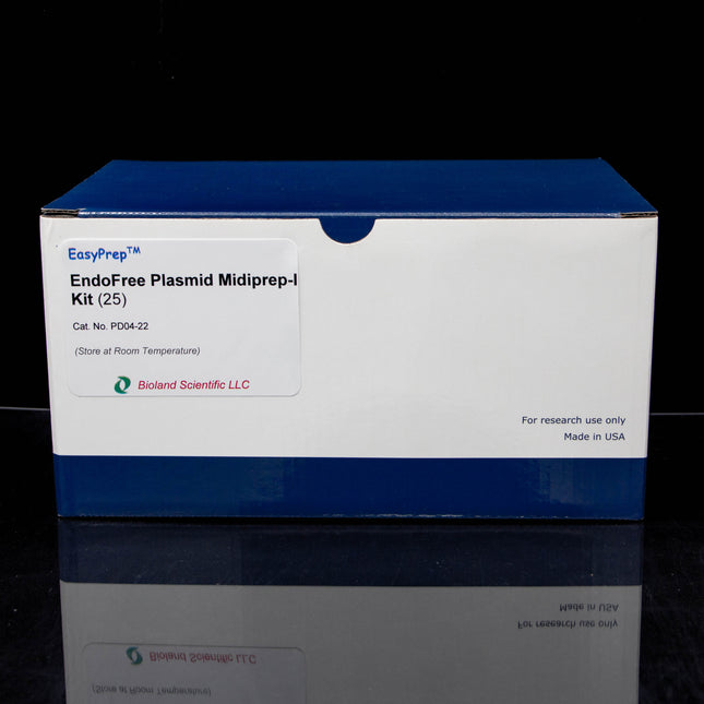 Endofree plasmid midiprep II kit (25 Preps)