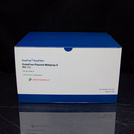 Endofree ezFilter plasmid midiprep II kit (10 Preps)