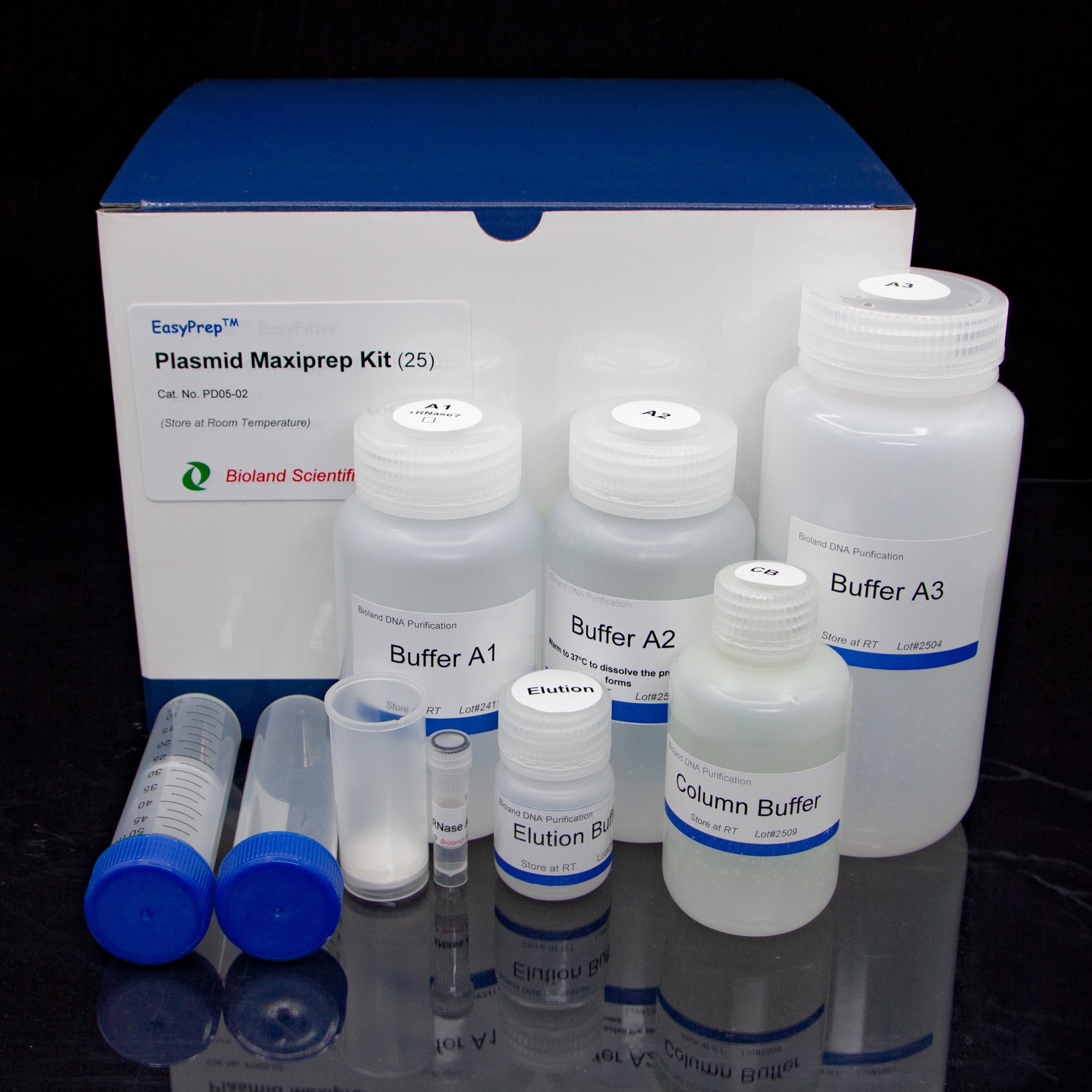 Maxi Prepkit Plasmid Maxiprep Kit (25 Preps) – Bioland Scientific LLC