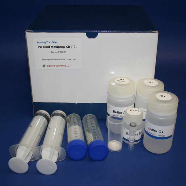 EasyFilter Plasmid Maxiprep Kit (10 Preps)