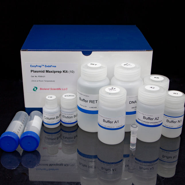 Endofree Plasmid Maxiprep Kit (10 Preps)