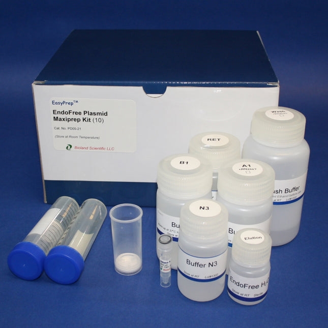 Endofree Plasmid Maxiprep Kit (10 Preps)