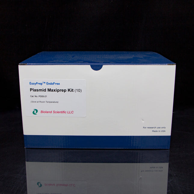 Endofree Plasmid Maxiprep Kit (10 Preps)
