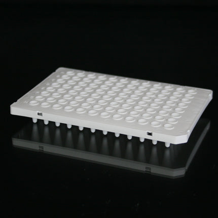 0.1ml 96-well Semi-Skirt PCR White Plate for Roche, Bio-Rad (50 Count)