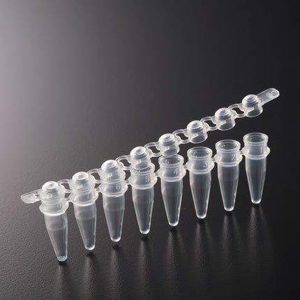 0.2ml PCR 8-Tube Strips, Dome Caps (120 Strips)
