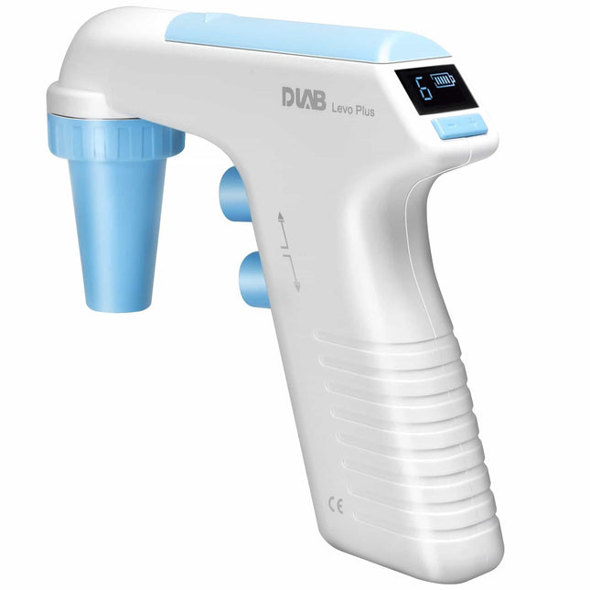 DLab Levo PLUS Electric Pipette Controller with AC Adapter