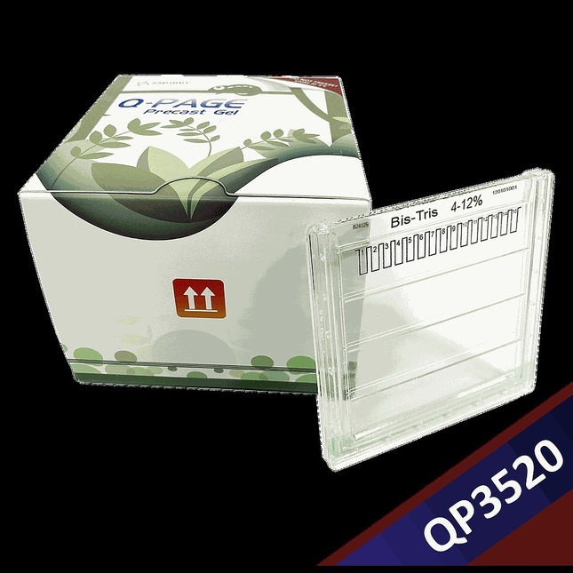 Bis-Tris Precast Gels, 4-12%, 15-Well, Fit Invitrogen System (10 Count)