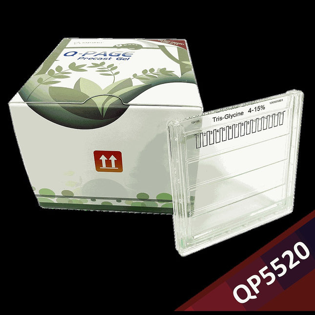 Tris-Glycine Precast Gels, 4-15%,15 well, Fit Invitrogen System (10 Count)