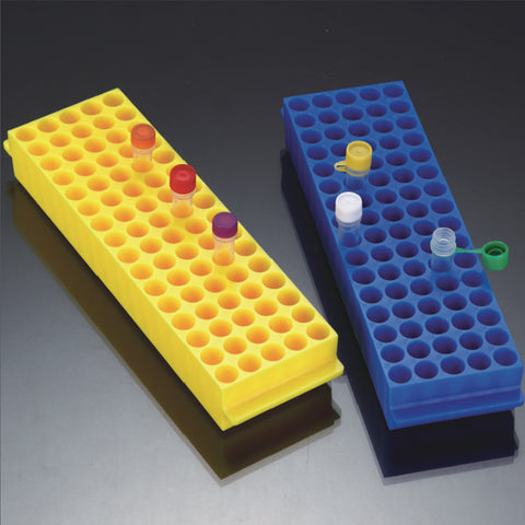 80-Well Microtube Racks, Multicolor (5 Count)