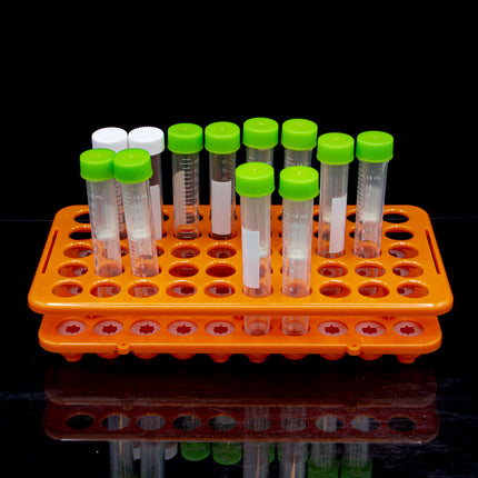 50-Well Multi-function Tube Rack for 10ml/15ml Tubes (1 Count)