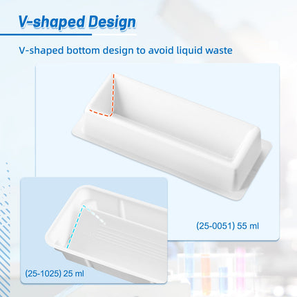 100ml Solution Basin, Sterile (Individually Wrapped, 50 Count)