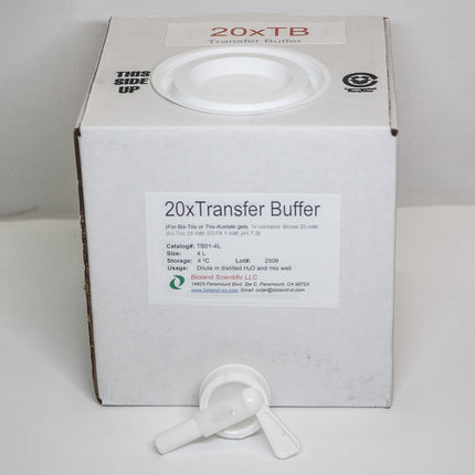 20xTransfer Buffer for Bis-Tris Gels (4 L)