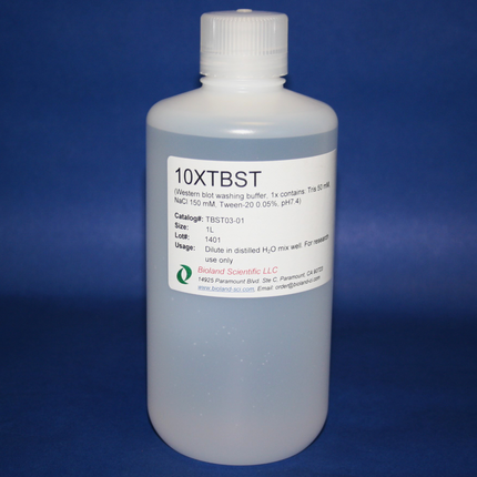 10xTBST Buffer (1 L)