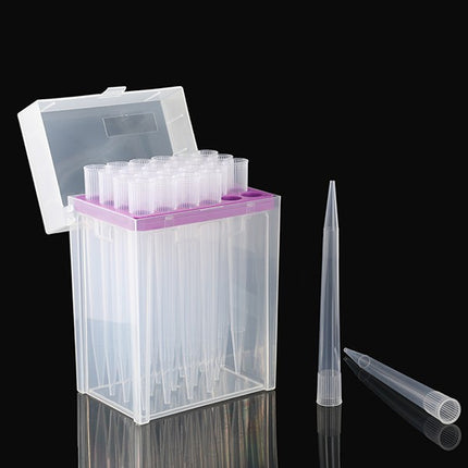 10ml Pipette Tips, Compatible with Gilson and Eppendorf, Boxed, Sterile (6 Racks of 24 Tips, 144 Tips Total)