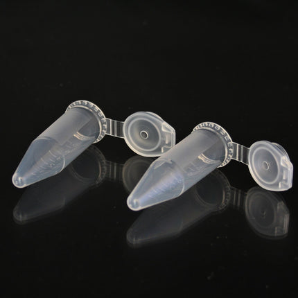 5ml Centrifuge Tubes with Cap Lock, Sterile (200 Count)