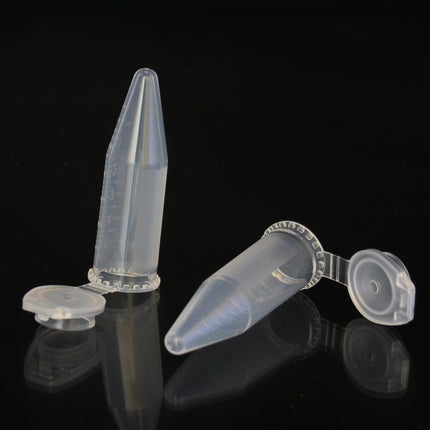 5ml Centrifuge Tubes with Cap Lock (200 Count)