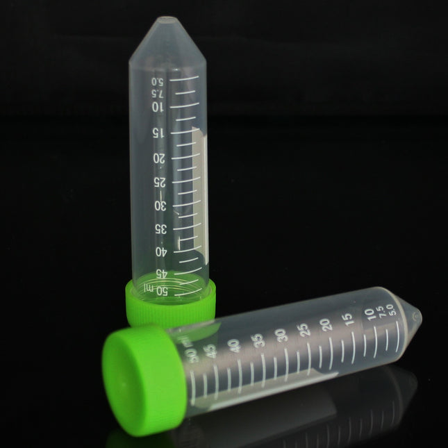 50 ml Conical Tubes, Sterile, w/o Rack (20 Bags of 25 Count, 500 Total)