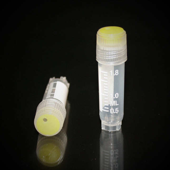 2ml Cryovials, External Thread, Self-Standing, Sterile (100 Count)