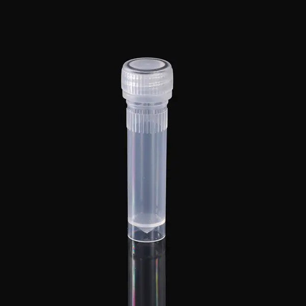 2ml Screw Cap Centrifuge Tubes, Self-Standing, Clear (500 Count)
