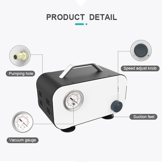 Adjustable Speed Vacuum Pump (10L Capacity)