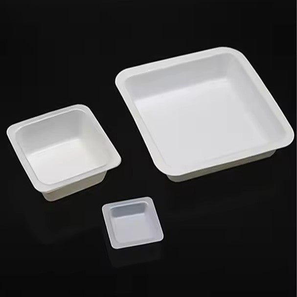 Disposable Square Weighing Boats, Antistatic, 7 ml Capacity (500 Count)