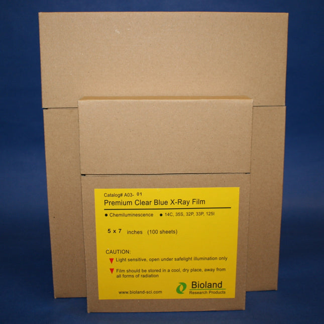 Premium Clear Blue X-ray Film, 5x7" (100 Count)