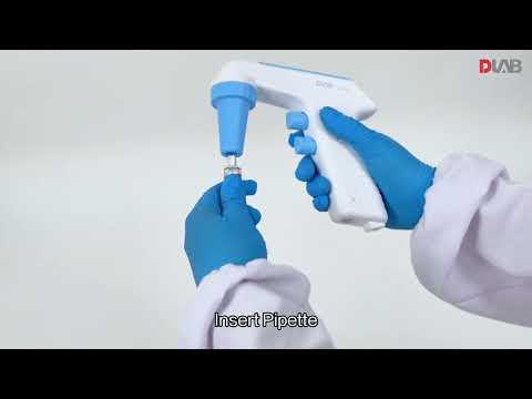 DLab Levo PLUS Electric Pipette Controller with AC Adapter